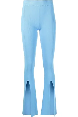 REMAIN High-waisted knitted trousers