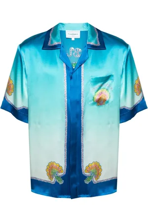 Casablanca Coquillage Coloré silk shirt