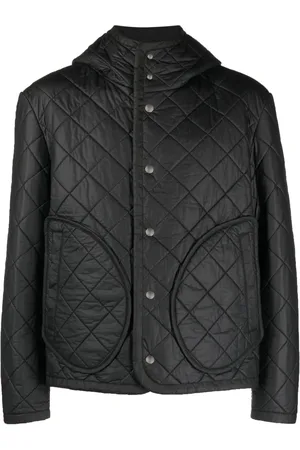 CRAIG GREEN Diamond-quilted hooded jacket