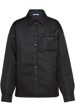 Prada Re-Nylon triangle-logo jacket