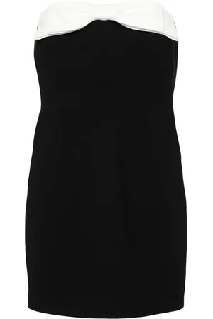 Ilkyaz Ozel Elea bow mini dress