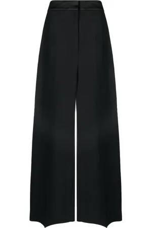 Khaite High-waist palazzo trousers