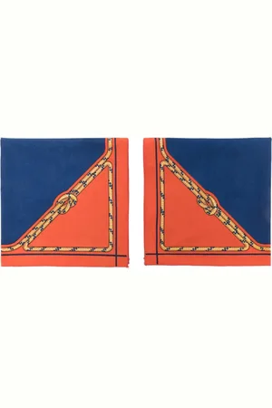 Hermès Two-piece cotton napkin set
