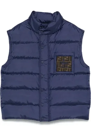 Fendi Logo-patch gilet