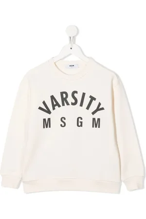 Msgm Varsity logo-print sweatshirt