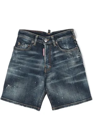 Dsquared2 Calzoncini stonewash denim shorts