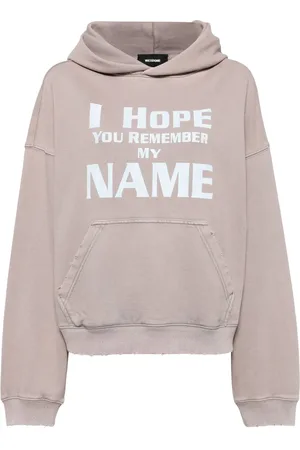 We11 Done Lettering hoodie