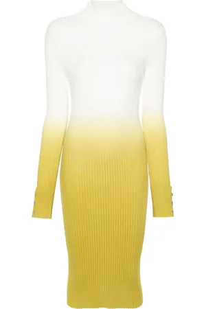 Liu Jo Ombré knit midi dress