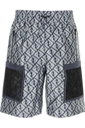 Fendi Zucca-monogram bermuda shorts