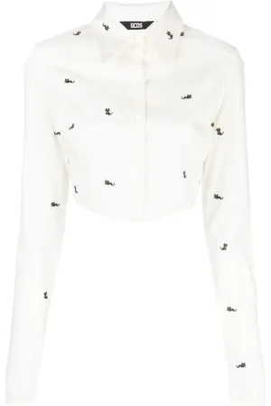 GCDS Kittho cropped shirt
