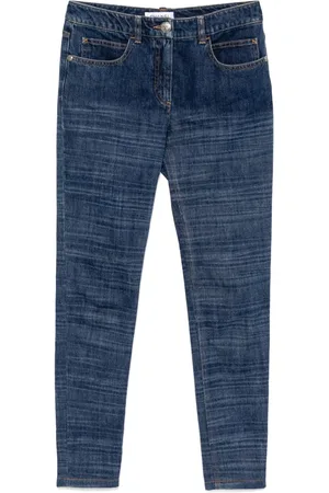 CHANEL 2014 slim-fit jeans