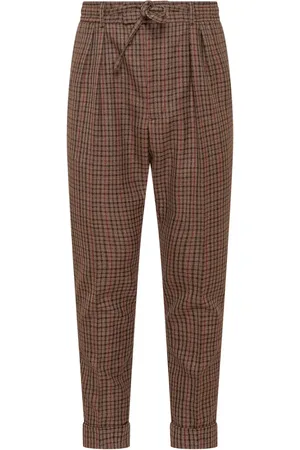 GABRIELE PASINI Checked trousers