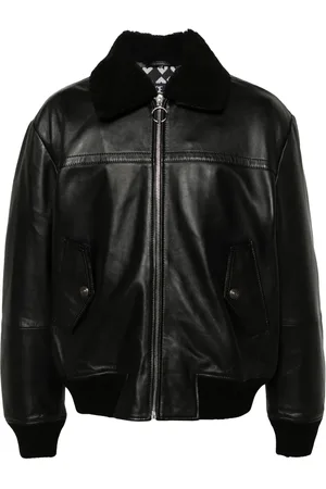 VERSACE Leather jacket