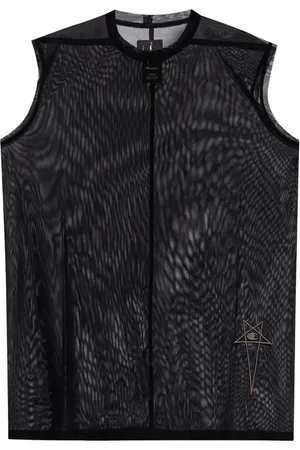 Rick Owens Tarp T logo-embroidered tank top