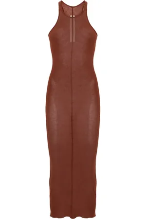 Rick Owens Sleeveless ribbed dress