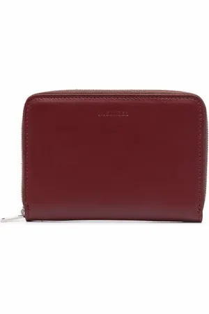 Jil Sander Zip-around leather wallet