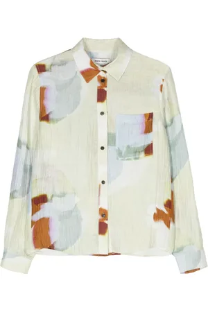 HENRIK VIBSKOV Eidetic abstract pattern shirt