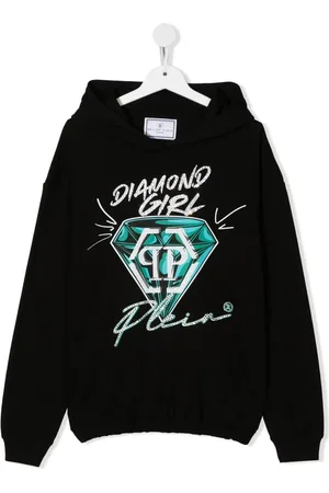 Philipp Plein Diamond logo-print hoodie