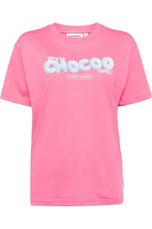 Chocoolate Logo lettering cotton T-shirt
