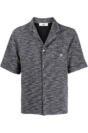Kennel & Schmenger Logo-plaque mélange-effect shirt