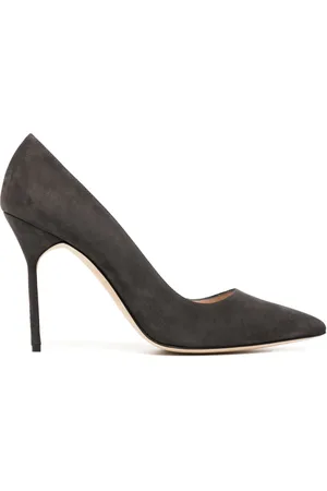 Manolo Blahnik BB 100mm suede pumps