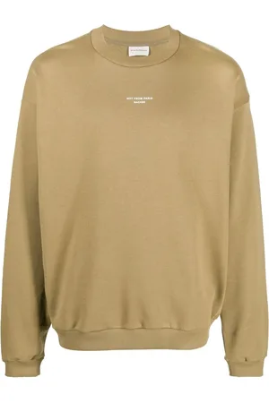 Drôle de Monsieur Logo-print crew-neck sweatshirt