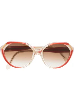Saint Laurent 1980s gradient oval sunglasses