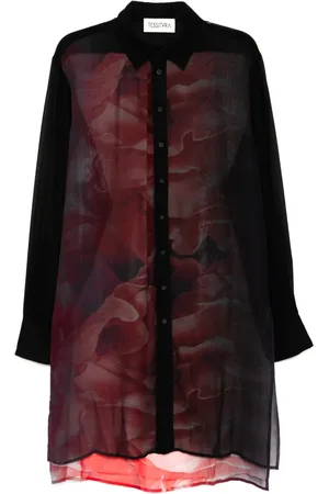 Tessitura Body Couture Graphic-print shirt