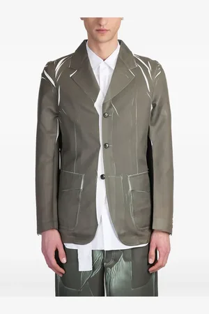Comme des Garçons Contrasting-detailed blazer