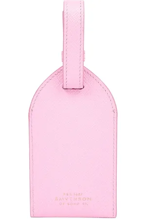 SMYTHSON Leather luggage tag