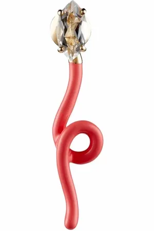 BEA BONGIASCA 9kt yellow Long Groovy earring