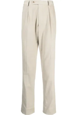 N.PEAL Pleated tailored trousers