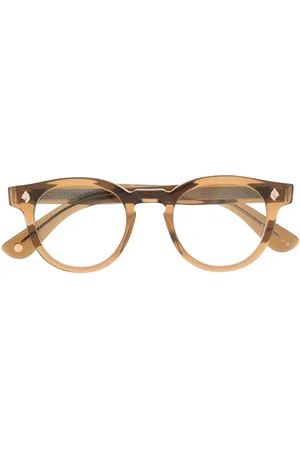 GARRETT LEIGHT Jack round-frame optical glasses