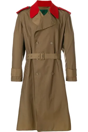Jean Paul Gaultier Contrast details trench coat