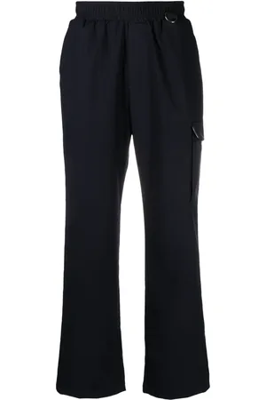 Family First Elasticated-waist ring-detail trousers