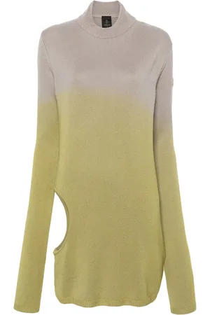 Moncler X Rick Owens cut-out jumper