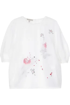 SHIATZY CHEN Floral-print organza blouse