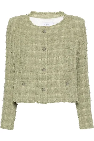 IRO Single-breasted bouclé jacket