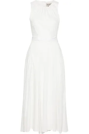 SEMICOUTURE Sleeveless A-line midi dress