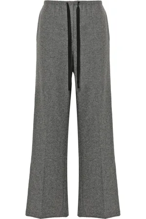 FORTE FORTE Felted straight-leg trousers