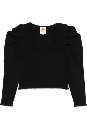 Farm Rio Ribbed-knit sweater