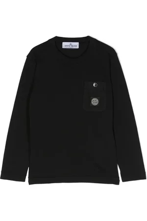 Stone Island Compass-patch cotton T-shirt