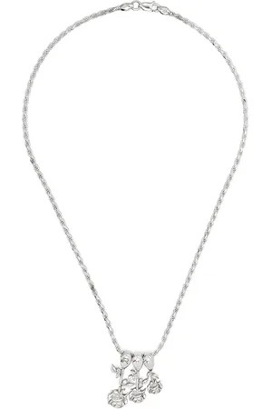 Roses Rose-pendants sterling- necklace