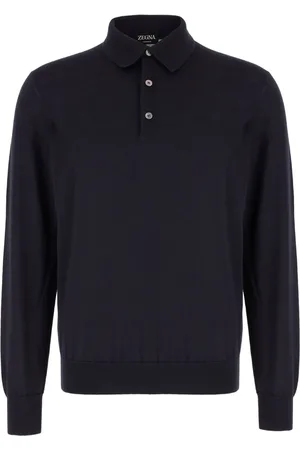 Ermenegildo Zegna Fine-knit polo shirt