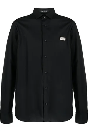 Philipp Plein Sugar Daddy embellished-skull shirt