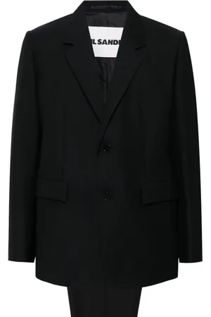 Jil Sander Single-breasted relaxed fit tailored suit