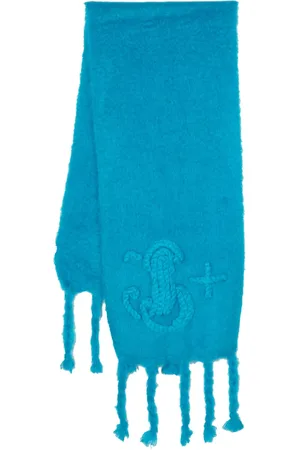 Jil Sander Fringe-edge mohair-blend scarf
