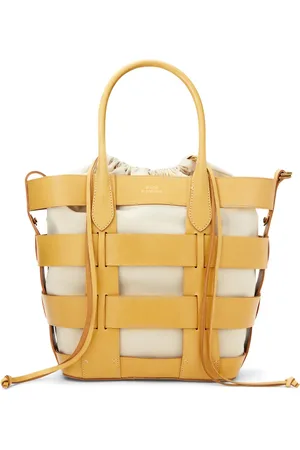 Ralph Lauren Woven leather tote bag