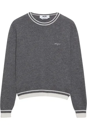 Msgm Embroidered-logo sweatshirt