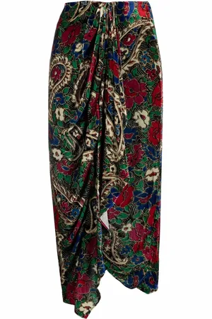 Isabel Marant Bree paisley-print skirt